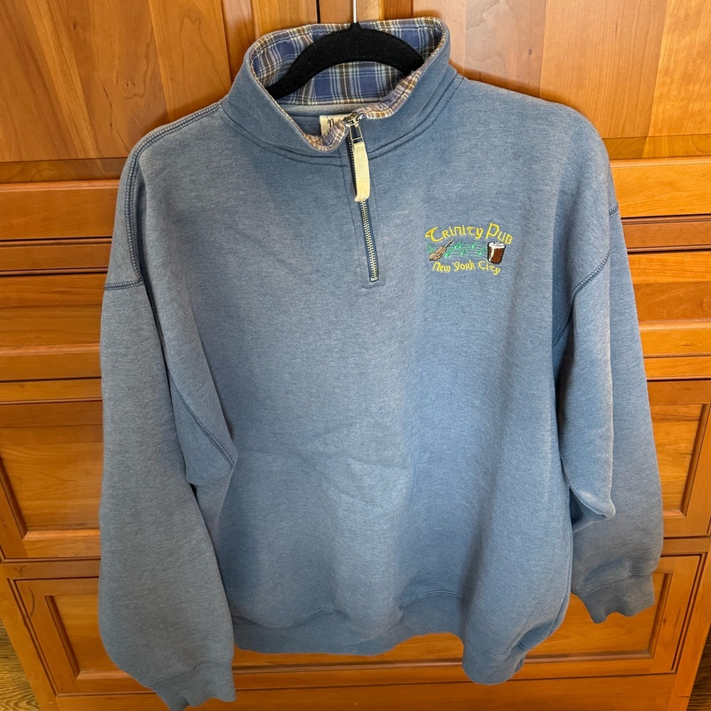 Trinity Pub Irish Pub New York City Quarter Zip